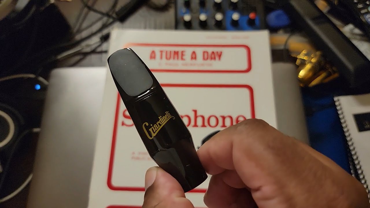 Giardinelli Alto Sax Mouthpiece Review YouTube