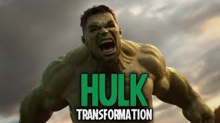 Hulk Transformation In Thor Ragnarok 