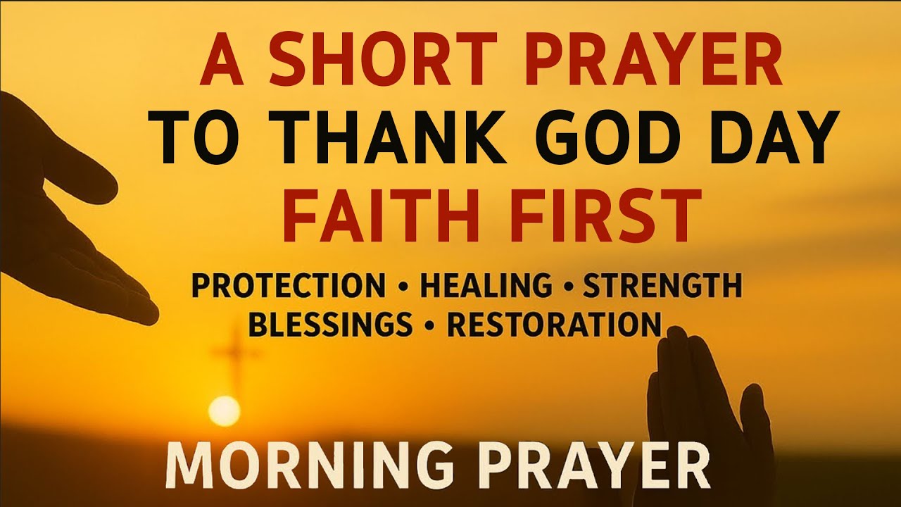 Thank God in Advance 🙏 WATCH What Happens BEFORE Your BREAKTHROUGH | Blessed Morning Prayer