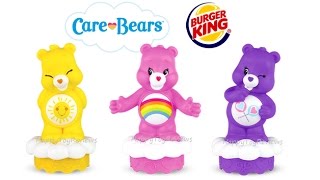2017 Burger King Care Bears Kids Meal Toys Netflix Care Bears & Cousins Full Set 3 Kids Usa Preview