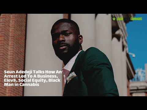 Seun Adedeji Talks How An Arrest Led To A Business, Elev8, Social Equity, Black Man in Cannabis