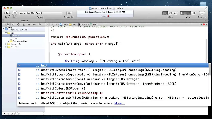 iPhone Application Development Tutorial #7: Introduction to NSString