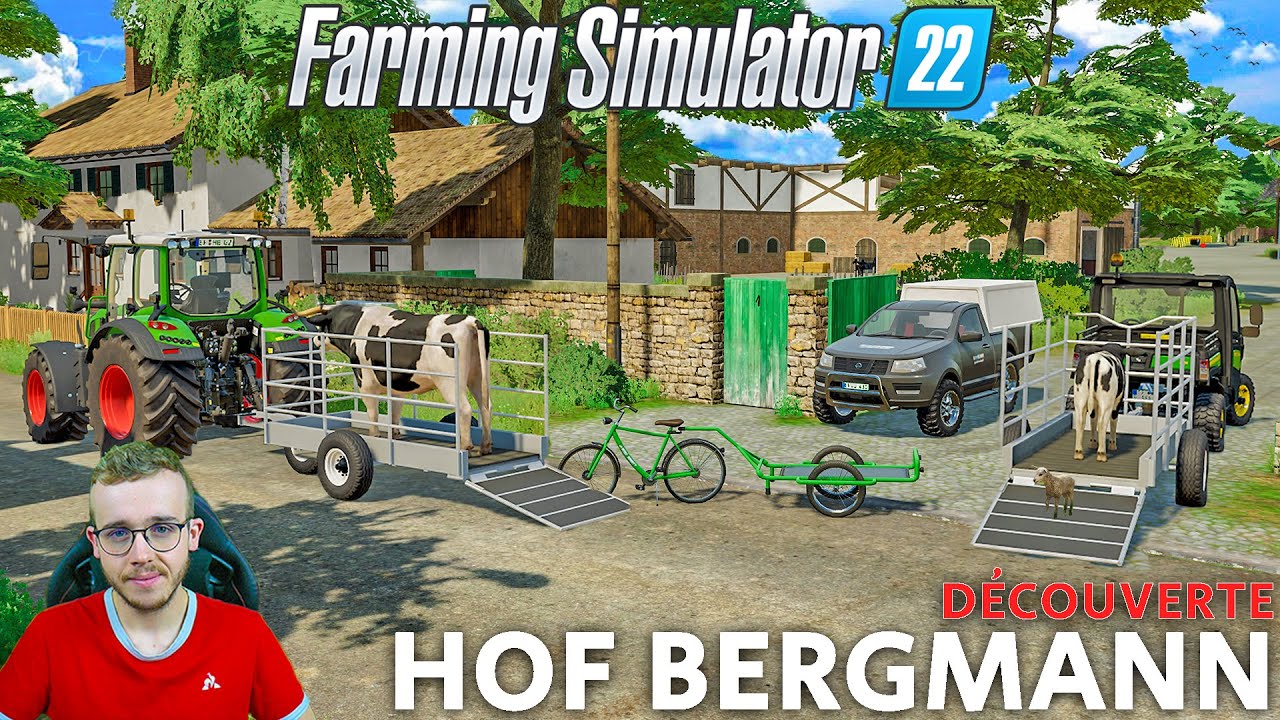 DÉCOUVERTE DE HOF BERGMANN ! DES VEAUX, POUSSINS, TAUREAUX ET