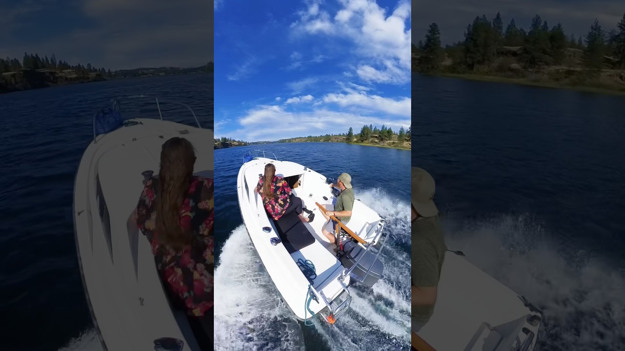 Lake cruising #baumoutdoors #boating #boatlife