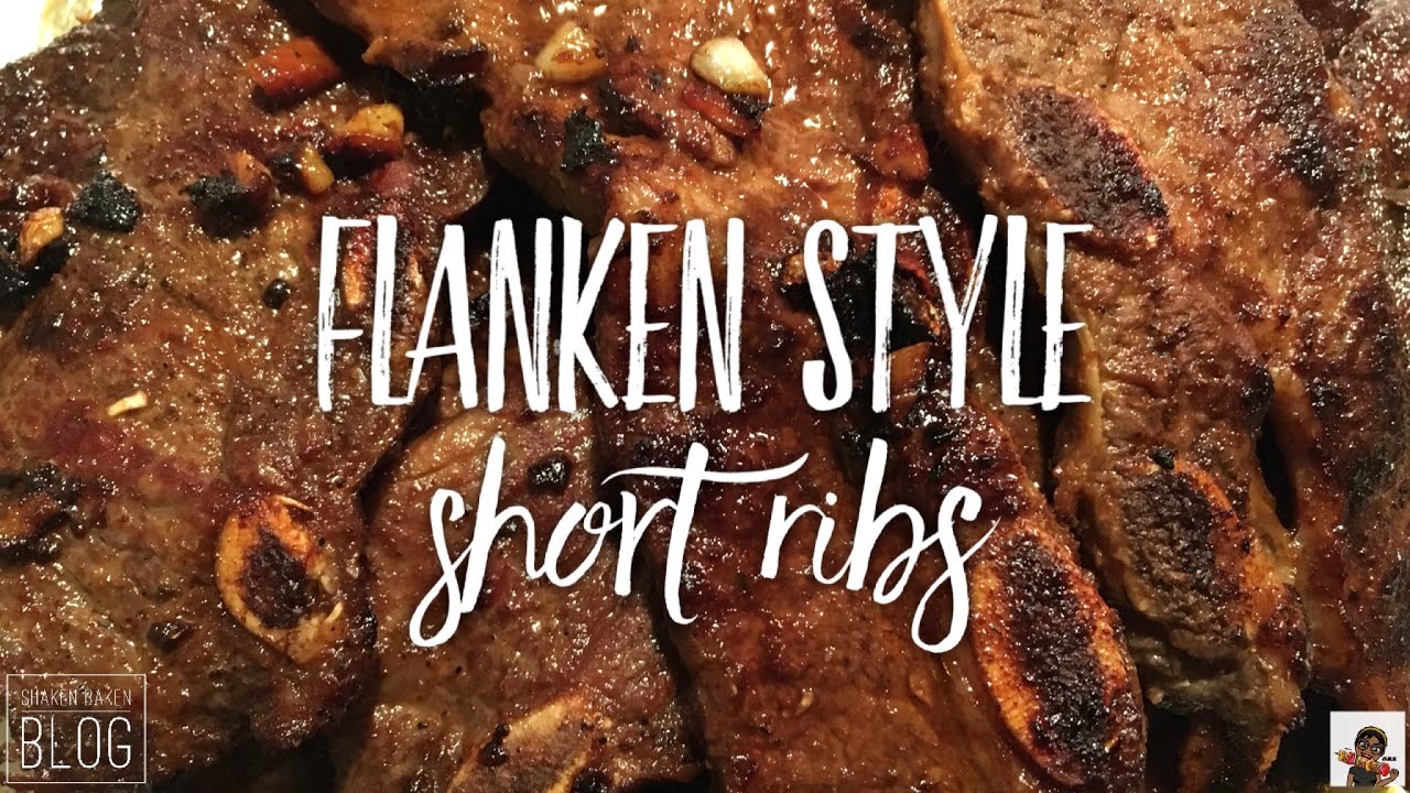 Beef Short Ribs Flanken Style: Mastering the Korean BBQ Cut (Galbi ...