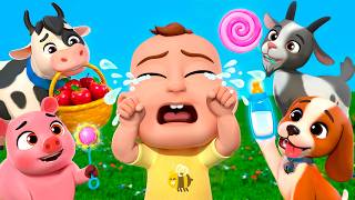 please don t cry baby care farm more lalafun nursery rhymes