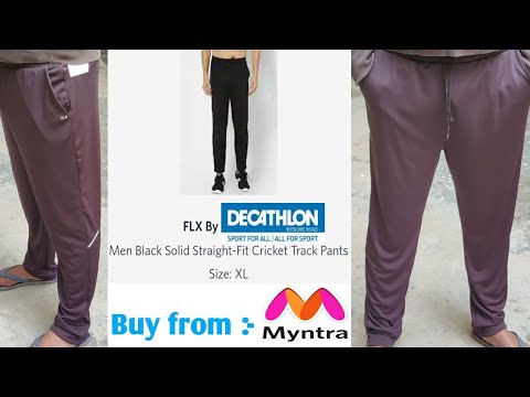 Domyos Black Mens Slim Fit Recycled Polyester Fitness Track Pants at Rs  999/piece | A2 0-Chikkajala Village | Bengaluru | ID: 23639343630