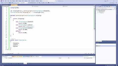 C# 8 - Switch Expressions
