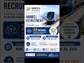 MMRCL Recruitment 2026: Mumbai Metro mein 24 vacancies, salary ₹2.8 lakh tak!