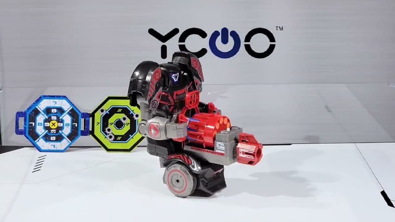 YCOO Robo Rapid Fire demo video by Silverlit Toys