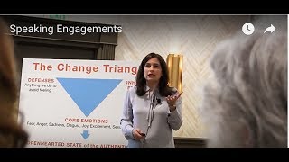Speaking on The Change Triangle