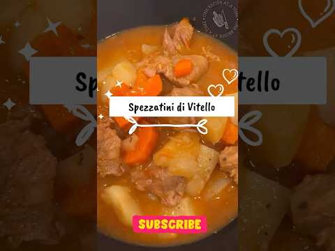 Spezzatino di Vitello aka Veal Stew #cooking #recipes #italianrecipes #italian #cookingshorts