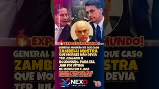 MOURÃO APONTA CASO ZAMBELLI E DISPARA: MORAES NÃO DEVERIA TER JULGADO BOLSONARO!