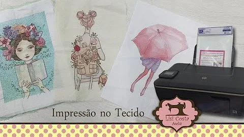Qual impressora imprime em tecido?
