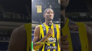 Fenerbahçe Beko oyuncuları EuroLeague normal sezonunun en ağır yenilgisini söylüyor. #fenerbahçe
