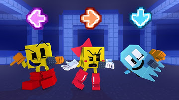 FNF Character Test | Gameplay VS Minecraft Animation | Pac-Man V2