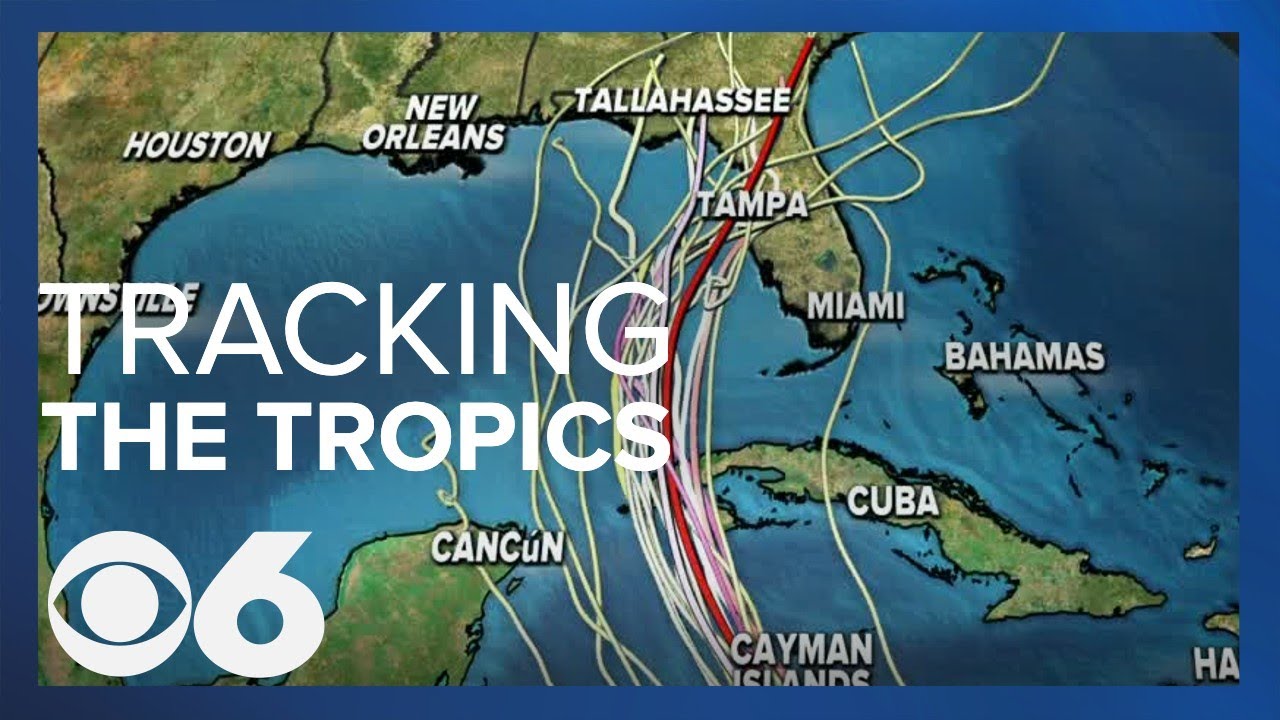 When tropical storm remnants could bring rain to Central Virginia - YouTube