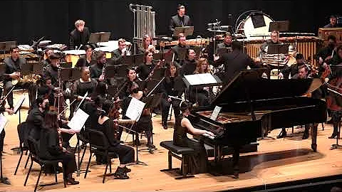 Nhi Huynh, piano, performs "Piano Concerto"  (Shei...