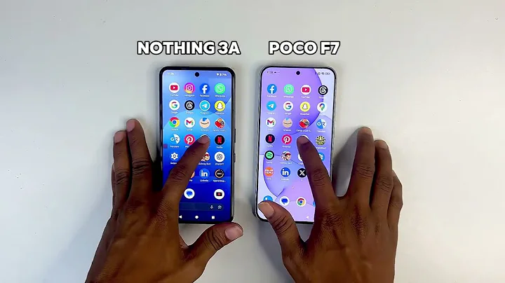 Nothing Phone 3a vs POCO F7 – 20 Apps Speed Test Challenge! (Surprising Winner!)
