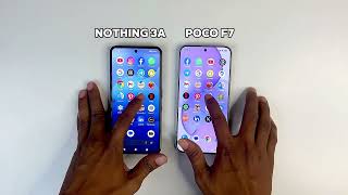Nothing Phone 3a vs POCO F7 – 20 Apps Speed Test Challenge! (Surprising Winner!) screenshot 3