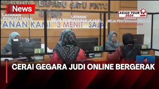 Angka Perceraian Gara-Gara Judi Online Melonjak - iNews Siang 12/07