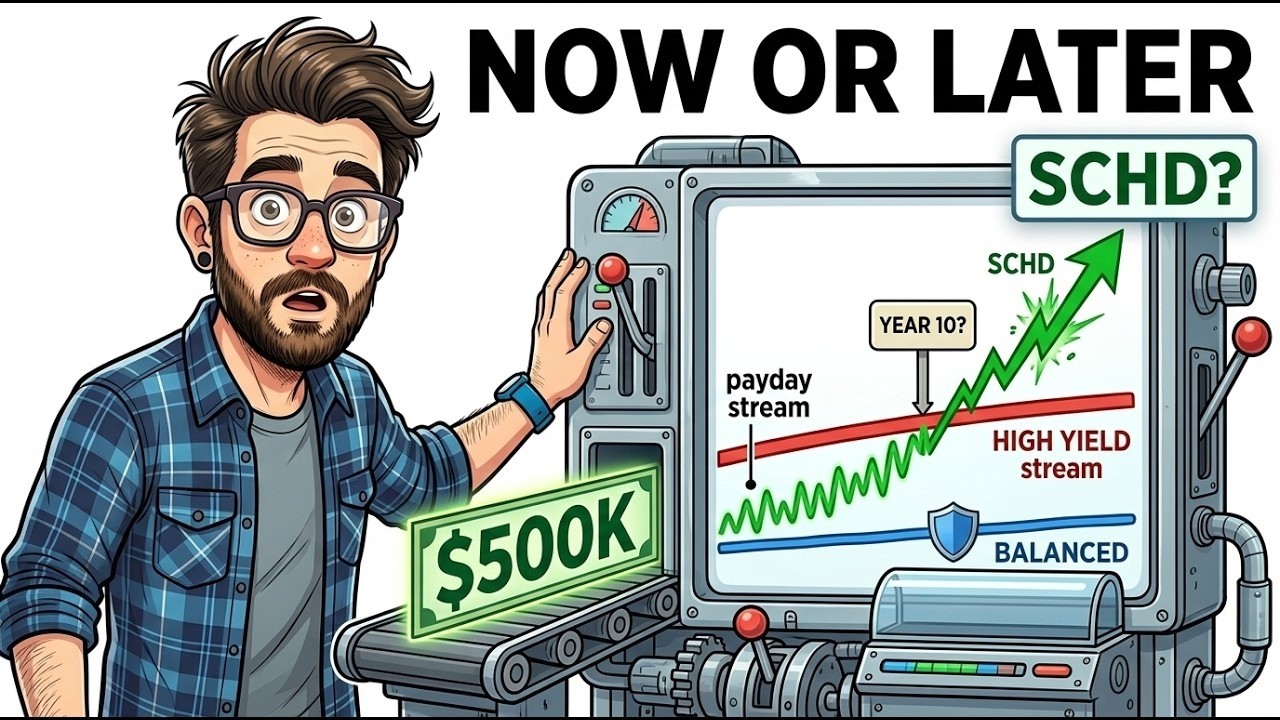 $500K Dividend Portfolio: Growth vs High Yield vs Balanced