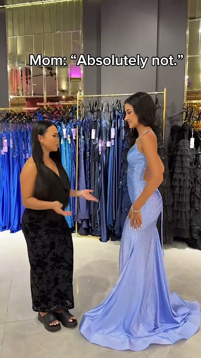 What’s shopping with your mom like? #promdressshopping #dress #promdress #promdresses #formal