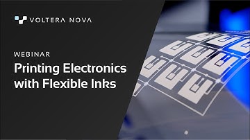 Webinar: Printing Electronics with Flexible Inks