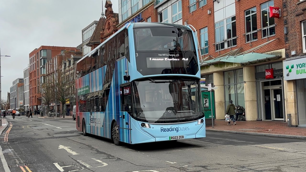 Buses in Reading February 2026