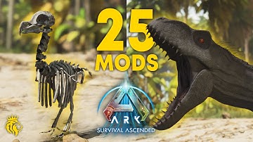 TOP 25 MOST POPULAR MODS on ARK!  | ARK: Survival Ascended