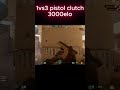 1vs3l clutch on anubis #3000elo #counterstrike #cs2 #anubis