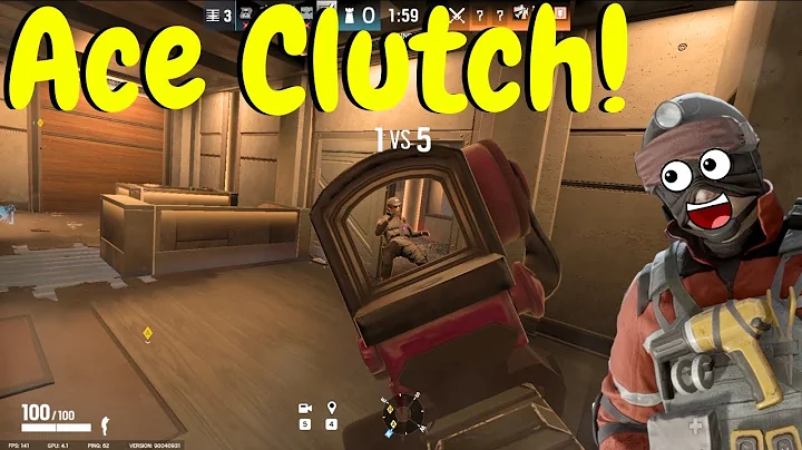 My First 1v5 Ace in Siege X