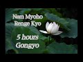 5h nam myoho renge kyo  miracle very fast gongyo