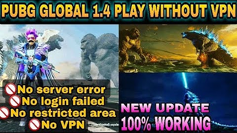 🔥How To Update Pubg Global 1.4 || How To Play Pubg Golobal Without VPN