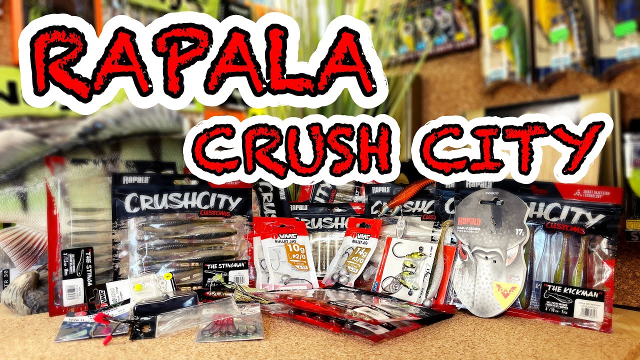 Neues von RAPALA! Crush City angeschaut und ausprobiert! - YouTube