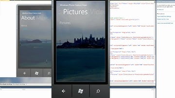 Windows Phone 7 Panorama Navigation