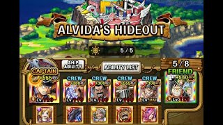 [OPTC] Grand Voyage - Alvida lvl 5 (LT Sabo & V2 Strawhat Crew)