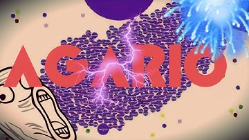 AGARIO // EPILEPTIC WARNING? // SPLIT RUNNING?!