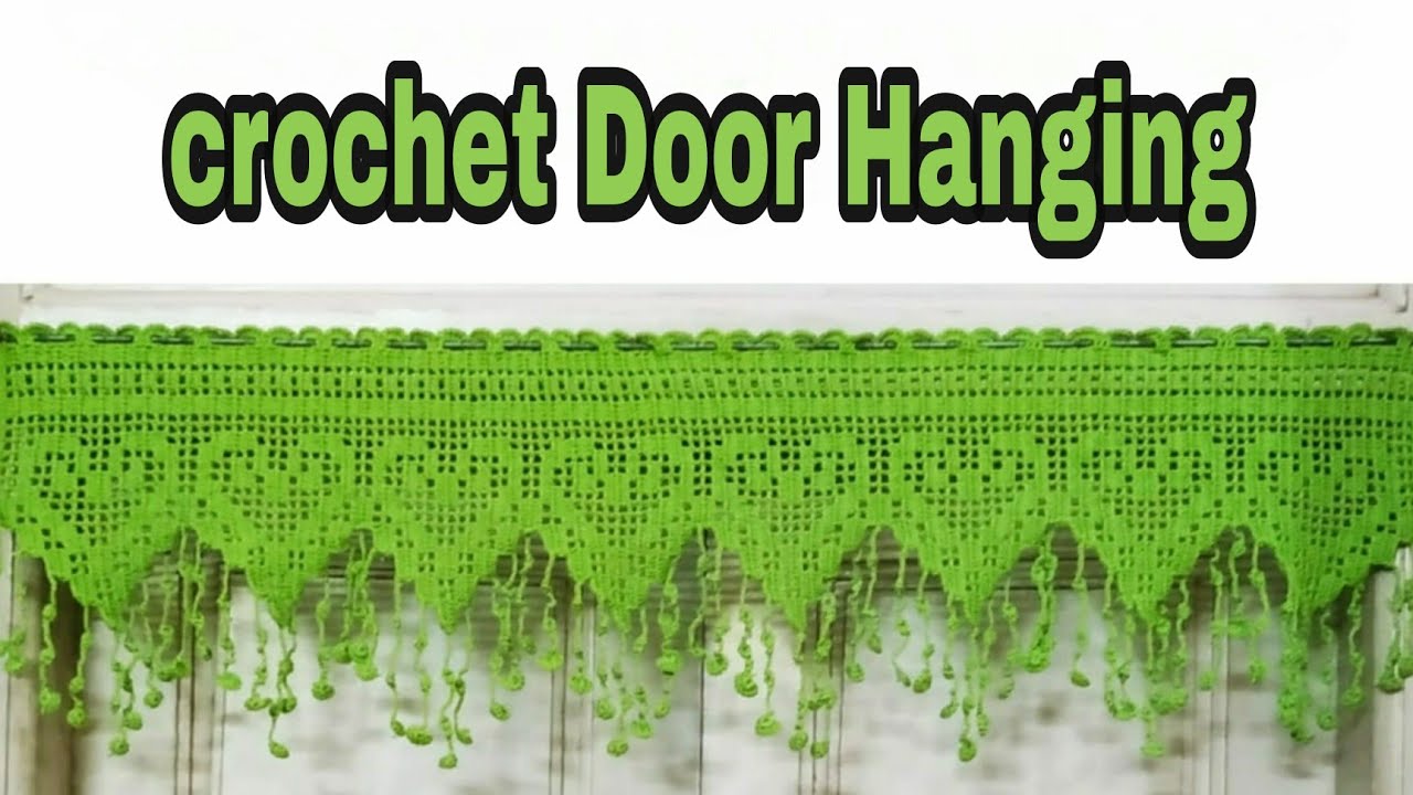 crochet Door Hanging YouTube