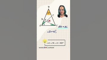 A problem with an isosceles triangle 🤔