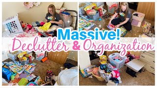 MASSIVE CLEAN, DECLUTTER AND ORGANIZATION | CLEANING MOTIVATIONAL | CLOSET ORGANIZATION | LAUNDRY