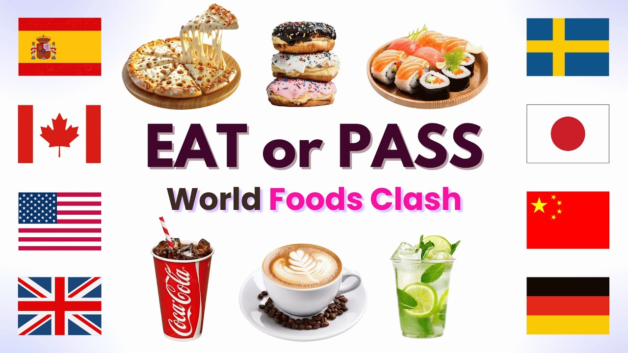 Мировой продовольственный конфликт 🌍🍴 | Челлендж «Съешь или пас»