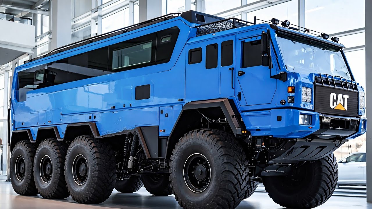 $6M Caterpillar 8×8 Overland RV – Luxury Meets Heavy-Duty Madness - YouTube