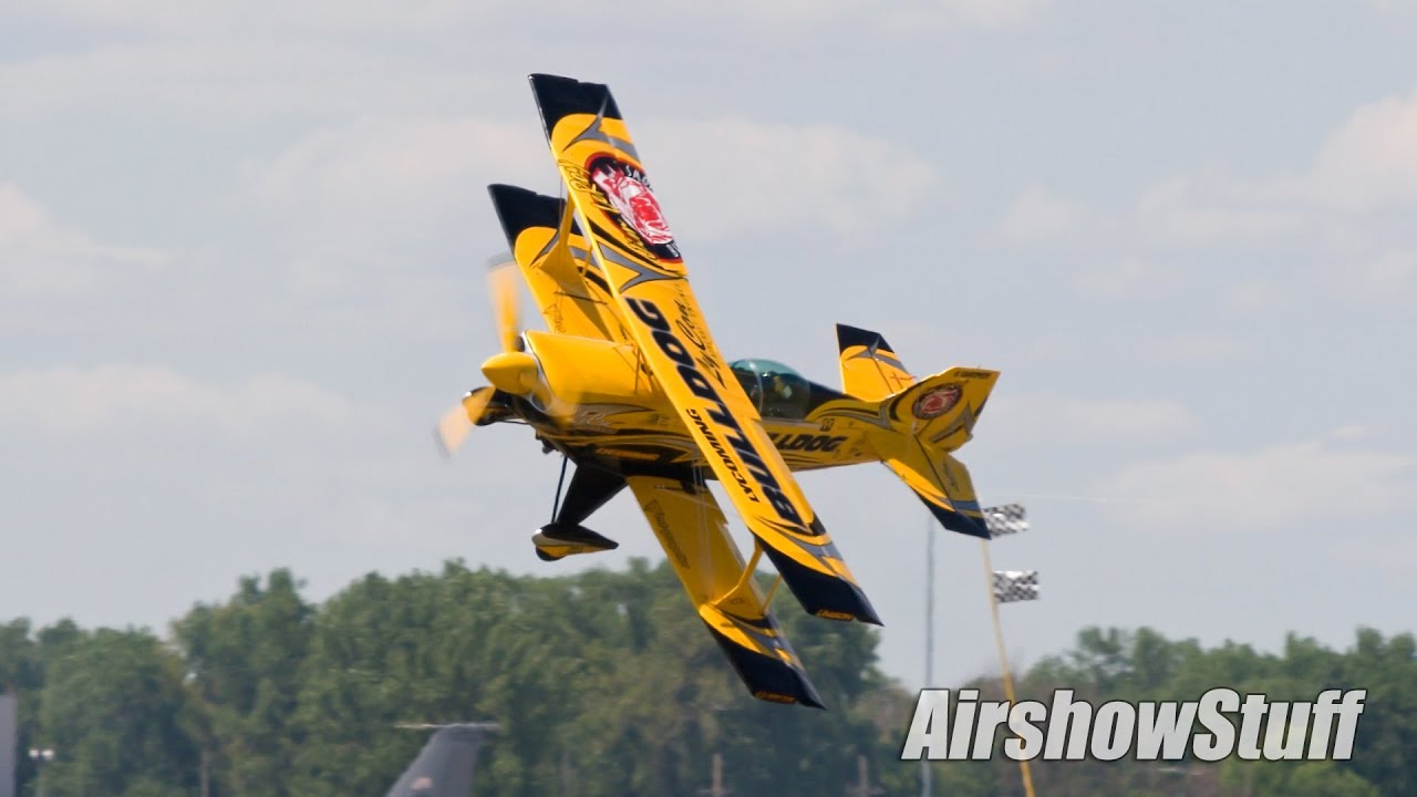 Jim Leroy Aerobatics Selfridge ANGB Airshow 2007 YouTube