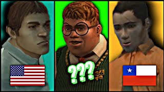 BULLY: All Characters Nationality | Part 2