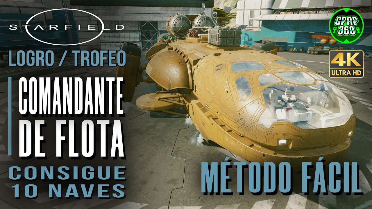 Starfield | Logro / Trofeo: Comandante de flota (Conseguir 10 naves ...