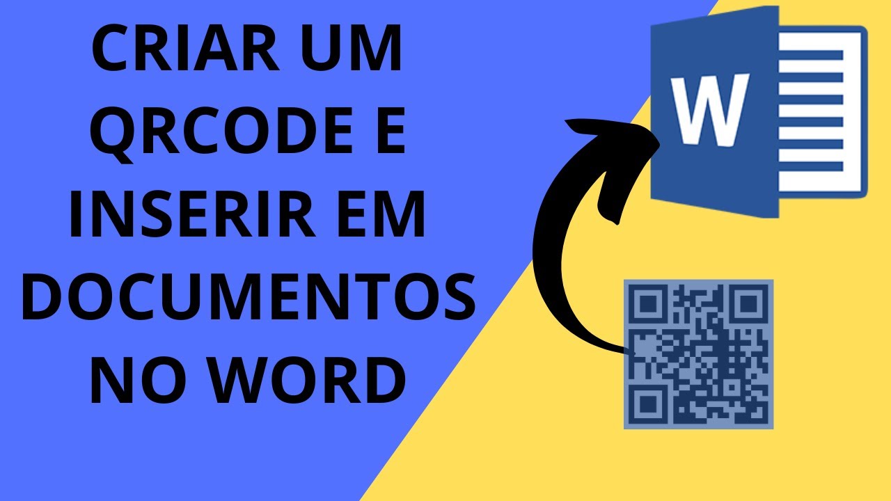 Como criar um QRcode e inserir em um documento no Microsoft Word