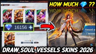 How Much  Draw New Soul Vessels Skins Benedettacecilionclint  Soul Vessels 20 Event  Mlbb