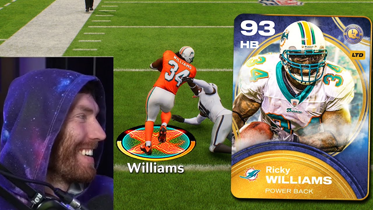 Using 99 Speed Ricky Williams! - YouTube