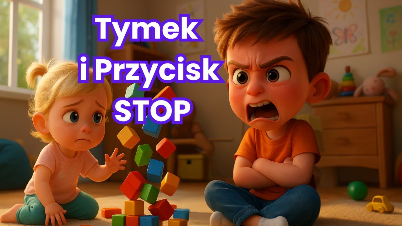 Tymek i Przycisk STOP - Słuchowisko Dla Dzieci O Złości Do Słuchania Na Dobranoc